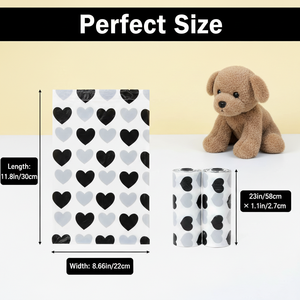 Sacs à déjections canines biodégradables écologiques à double couche parfumés à la lavande, en stock - Product Image 2