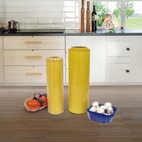 Chine Fabricant 35-45cm Film alimentaire transparent Film alimentaire de haute qualité Rouleau Jumbo Film alimentaire en PVC pour les aliments