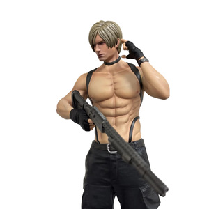 Figurines de jeu <span class=keywords><strong>Leon</strong></span> Claire Ada Wong - Modèle en PVC avec figurine d'action musclée à collectionner - Product Image 4