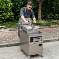 Promotion : Friteuse à pression Computron pour poulet frit, avec pompe à filtre à huile, prix usine bas