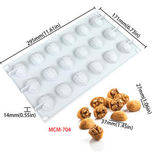 Simulated Fruit Silicone Mold for Cake Tools Chestnut Peanut Branch and <strong>Cheese</strong> Decorative Mold - Product Image 4