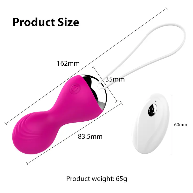 Leutoo New Love Vibration Fernbedienung bälle Sexspielzeug Vibratoren Vibratoren Übung Vagina Kegel Übungs bälle für Frauen