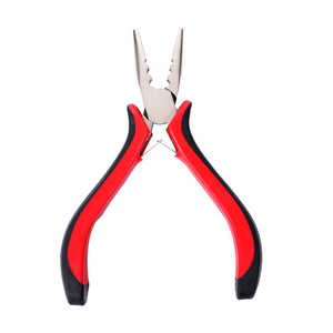 Xinrui Hardware Hair Extension Pliers 4.5 Inches Nickel Iron Alloy Pointed Beak For Installation And Removal - Product Image 4
