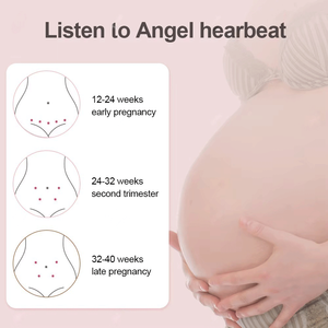Moniteur de fréquence cardiaque fœtale sans fil de nouvelle conception avec application - Product Image 6