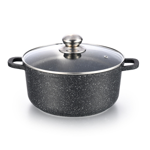 Juego de <span class=keywords><strong>Ollas</strong></span> y Sartenes de Cerámica Antiadherentes de 10 Piezas, de Aluminio, con Tapa de Vidrio, Aptas para Horno, Gas e Inducción, Venta al Por Mayor OEM - Product Image 3
