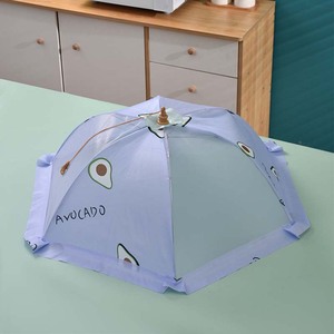 Food Cover <b>Round</b> Foldable Insect Proof Insulation Fresh Keeping Vegetables Fruits <b>Table</b> Use - Product Image 2