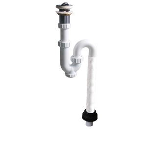 <span class=keywords><strong>TALEA</strong></span> 1 1/4 "bassin de lavage kit de déchets bassin de vidange siphon kit de plomberie évier drain bassin de lavage accessoire sortie flexible - Product Image 1
