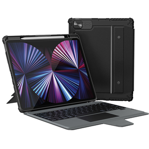 <span class=keywords><strong>เคส</strong></span>คีย์บอร์ด <span class=keywords><strong>Nillkin</strong></span> แบบถอดได้ 7 สี พร้อมทัชแพด สำหรับ <span class=keywords><strong>iPad</strong></span> 10.2 และ Pro 12.9  วัสดุหนัง ขายส่ง - Product Image 1
