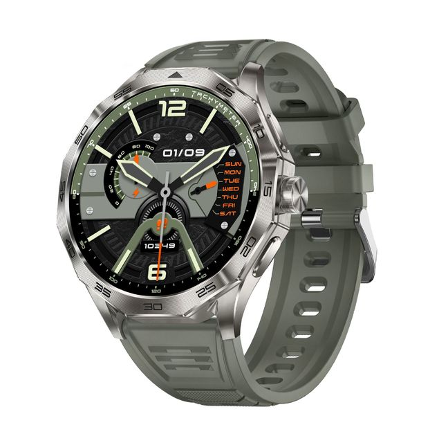 Mew DA03 Alloy Smart Watch 1.85 Inch IPS Screen for Call Large Heart Rate Blood Oxygen Sports 5BAR Water