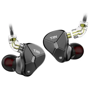 טורנירים BA5 5BA נהג Untis מתכת באוזן אוזניות IEM HIFI צג ריצה ספורט אוזניות