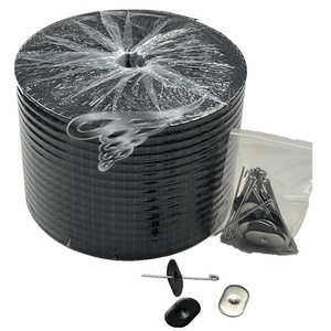 Púas Anti-Pájaros Galvanizadas Negras de 8 Pulgadas, 1 m de Longitud, Bloqueador de Pájaros para Paneles Solares, Malla Protectora Contra Animales - Product Image 4