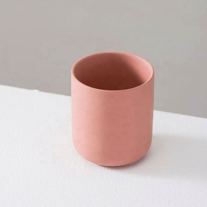 Vases à bougies en céramique de luxe personnalisés en gros, contenants à bougies vides, pots à bougies écologiques - Product Image 6