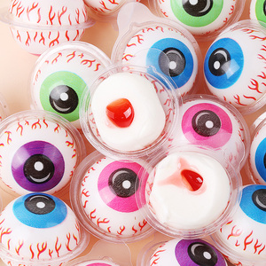 Fabricante de Dulces de Goma en China, Venta al por Mayor de Dulces de Gelatina Suave con Forma de Ojo, Sabores de Frutas Mixtos, Halal - Product Image 1