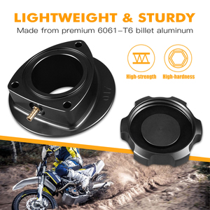NICECNC Tapón de Combustible de Aluminio para <span class=keywords><strong>Husqvarna</strong></span> 701 Enduro y <span class=keywords><strong>Supermoto</strong></span> 2016-2024 2022 2023 - Product Image 3