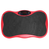 Plateforme vibrante d'exercice portable avec écran LED pour entraînement corporel complet, masseur vibrant, machine de fitness ABS, capacité de charge 150 kg, 1-99 niveaux de vibration