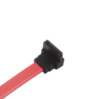 SATA 7 + 15PIN Ke 90 Derajat SATA 7Pin + 4PIN VH3.96mm Kabel Catu Daya Data SATA