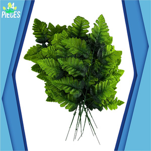 Dương Xỉ Lá Bằng Da Lụa Nhân Tạo Cho Giáng Sinh Vòng Hoa Lễ Tạ Ơn Trang Trí Nhà Bếp Lễ Hội - Product Image 3