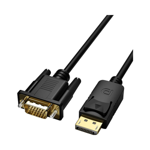 Dajiang OEM 6FT 디스플레이 포트 <span class=keywords><strong>VGA</strong></span> 어댑터 코드 1080P 남성 오디오/비디오 케이블 노트북/데스크탑 모니터/프로젝터 양방향 없음 - Product Image 1