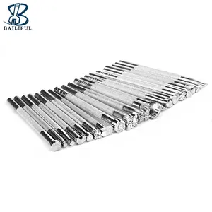 20Pcs/Set Professional Pattern Leather Embossing Stamping Tools DIY Handmade Leather Stamping Tool