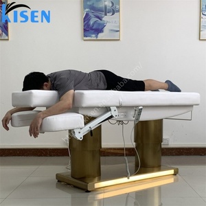 Table de massage électrique de luxe Kisen à 4 moteurs pour soins corporels complets, spa, esthétique et soins des cils - Product Image 2