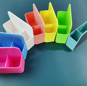 Soporte de marcador de borrado en seco magnético colorido imanes fuertes compartimentos generosos organizador de lápices <span class=keywords><strong>Whiteborad</strong></span> Material magnético - Product Image 4