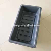 Cercueil pour animaux de compagnie en plastique ABS épais thermoformé, pour chiens et chats, avec service de découpe, faible MOQ, prix d'usine