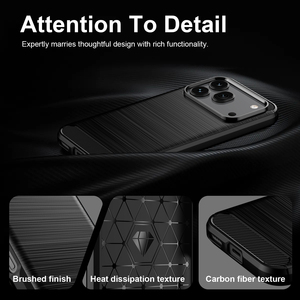 Funda para <span class=keywords><strong>Honor</strong></span> 600 Pro con Textura de Fibra de Carbono, Anti-Rayones, Resistente a Impactos, de TPU Suave, para <span class=keywords><strong>Honor</strong></span> 400, 500, 600 <span class=keywords><strong>Lite</strong></span> - Product Image 5