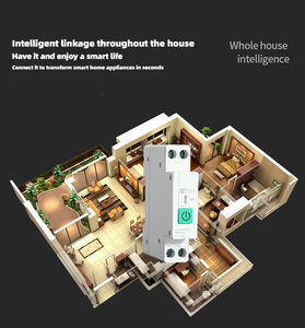 Tuya không dây wifi thông minh ngắt mạch với Quá tải bảo vệ điện áp 63A ngắt cho nhà thông minh an ninh và tự động hóa - Product Image 6