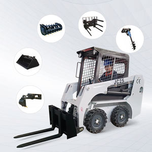 SHANDING גלגל במעקב והחלקה מיני 500kg 700kg 850kg 950kg החלקה לנווט מעמיסים עם דלי מיקסר קובץ מצורף - Product Image 1