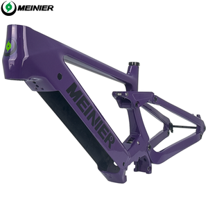 Cadre de vélo de montagne électrique pour moteur BAFANG M510/M500/M600, cadre de vélo 29 pouces, cadre de vélo de montagne en fibre de carbone, suspension intégrale - Product Image 2