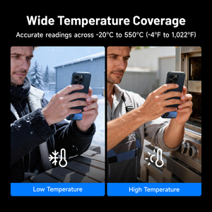 Câmera Térmica Infravermelha Móvel TOPDON TC001 Max com Lentes Duplas, Imagem Térmica de Longo Alcance e Compatibilidade Multi-Sistema - Product Image 2