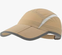 Gorra Deportiva de Verano para Exteriores, de Malla Transpirable, Ligera, de Secado Rápido, con Protección Solar Ajustable, con Logotipo Personalizado OEM