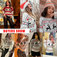 2023 Weihnachten Großhandel benutzer definierte hässliche Pullover Frau Plus Size Günstige Haustier Besitzer Unisex Weihnachts pullover für Erwachsene