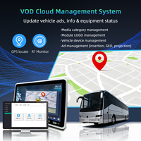 Moniteur vidéo tactile ViewTech 10,1 pouces 2026 pour divertissement en siège arrière de bus, système VOD pour voiture, bus, autocar, train, avion