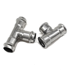 Conexión en T Reductora de Aire Comprimido de Acero Inoxidable 316, Perfil M, Superficie Lisa, Pulida y Forjada, de Alta Presión - Product Image 1