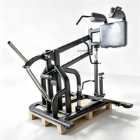 Machine à Squat Super Pendulaire et Hack Squat pour Entraînement des Fessiers et Renforcement Musculaire, Équipement de Fitness à Poids Libres, Vente Directe Usine