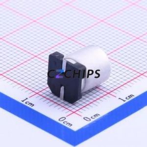 OCV470M1VTR-0810 ตัวเก็บประจุแบบแข็งชนิด SMD, ขนาด D8xL10 มม. ( ความจุ: 47uF ) ( ความแม่นยำ: 20% แรงดันไฟฟ้าที่กำหนด: 35V ) - Product Image 2