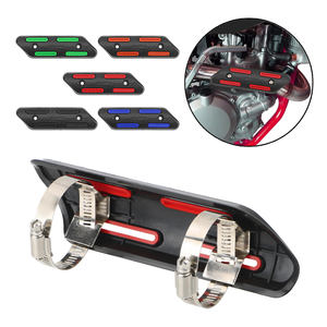 Bouclier de protection thermique d'échappement 25-51mm pour KTM EXC EXCF <span class=keywords><strong>SXF</strong></span> SMR 250 <span class=keywords><strong>350</strong></span> 450 500 Husqvarna FC FE 250 <span class=keywords><strong>350</strong></span> HUSABERG FE pour Bate RR - Product Image 1