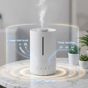 Nuovo Arrivo: Umidificatore d'Aria Elettrico Intelligente da 3,5L, Facile da Pulire, Nebbia Fredda a Ultrasuoni per Casa con Vassoio LED per Oli Essenziali - Product Image 3