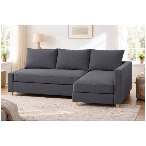 Chaise gauche gris foncé