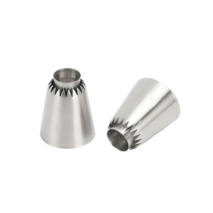 304 Stainless Steel Romia Piping <b>Tool</b>, <b>Cookie</b> and Butter Tips, One-Piece Baking <b>Tool</b>, Cake Decorating and Shaping - Product Image 3