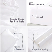 Amazons meilleure vente colchas para cama ensembles de literie ensemble de draps de lit en lin pour enfants