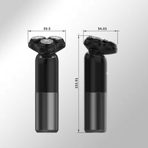 เครื่องโกนหนวดไฟฟ้าอัจฉริยะสำหรับผู้ชาย ใบมีดหมุนสามใบ กันน้ำ IPX7 ชาร์จ USB ได้ - Product Image 2