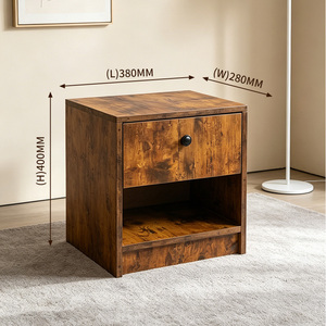 Mesa de Noche de Madera con Compartimento Secreto Oculto, Mesa de Noche Multifuncional para Dormitorio, Venta Directa de Fábrica - Product Image 2