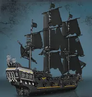 Pirates Des Caraïbes La Perle Noire Bateau De Croisière Modèle Fluide Drift  Bouteille Accueil Bureau Décorations Insubmersible Pirate Bateau Jouet  Cadeaux Créatifs Pour Les Fans