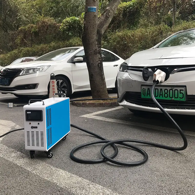 DC 빠른 EV 충전기 공급 전기 GB/T 30KW CCS 모바일 전기 자동차 충전 스테이션 휴대용 EV 충전기