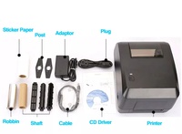 XPRINTER H500B 203DPI USB reçu code-barres autocollant Machine ruban étiquette imprimante pour POS détail bijoux étiquette logistique Tag Stock