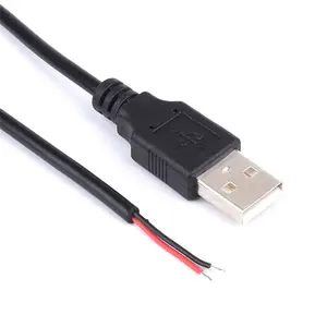 OEM USB кабель для открытия проводов usb am для открытия конца провода зарядный кабель