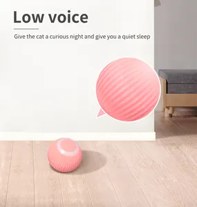 2023 Newest Cat Toys Balls Interactive Smart Cats Toy Automatic Self Rotating Rolling Ball Pet Exercise Chaser Toy For Indoor