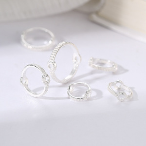 Cornici per <span class=keywords><strong>perline</strong></span> in argento Sterling adatte per perle tonde 6mm 7mm 8mm 9mm 10mm 11mm 12mm - Product Image 5